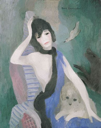 marie laurencin portrait of mademoiselle chanel